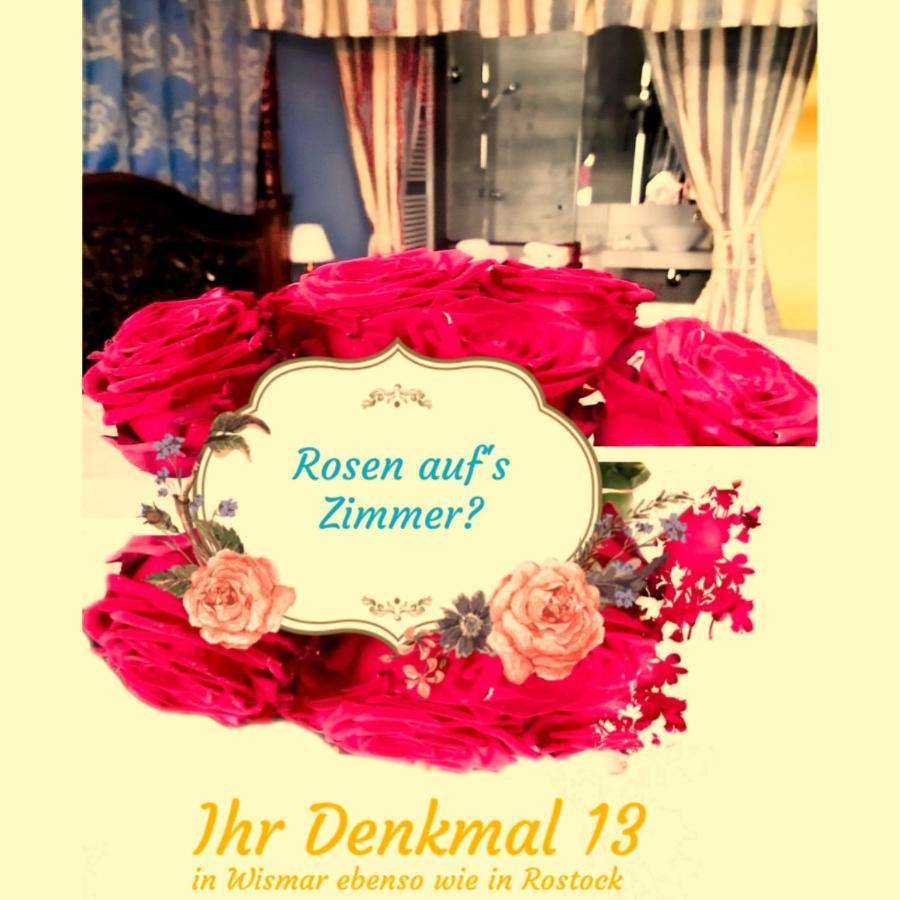 Hotel Denkmal 13 Wißmar מראה חיצוני תמונה